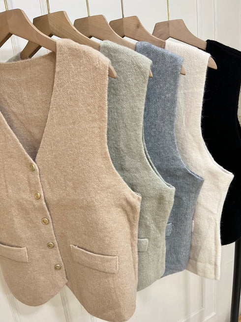 Ladies Winter Knitted Waistcoat